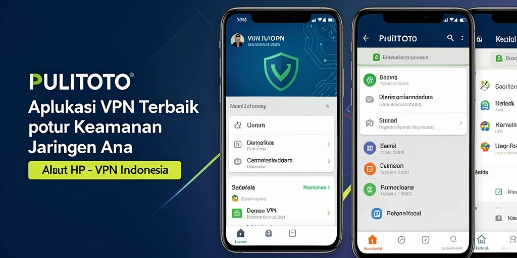 Tampilan antarmuka aplikasi PULITOTO yang sederhana dan menarik.