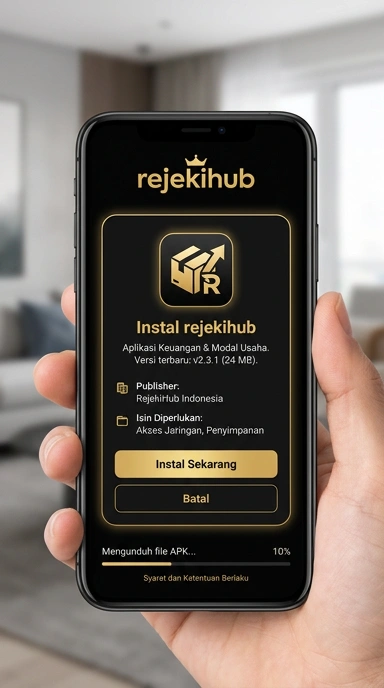 Cara Unduh dan Instal APK rejekihub untuk Android
